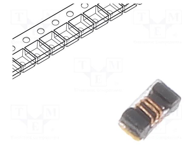 Inductor: wire; SMD; 0402; 180nH; 600mA; 280mΩ; ±10%; -40÷85°C FASTRON 0402F-R18K-08
