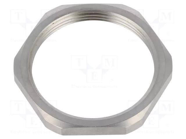 Nut; M40; stainless steel; 46mm; Thread: metric; Pitch: 1.5; GM-INOX HUMMEL HUMMEL-1161400058