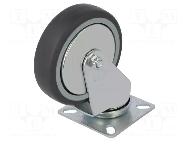 Transport wheel; Ø: 100mm; W: 27mm; H: 134mm; torsional; 90kg COLSON JDPE-1001-1001