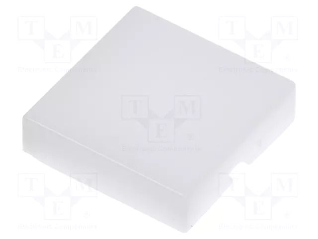Cap; Illumin: none; 12x12x3mm; white; UB; UB NKK SWITCHES AT4073B