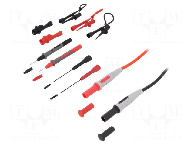 Test leads; red and black; Application: for meters Keysight KEYSIGHT U8202A