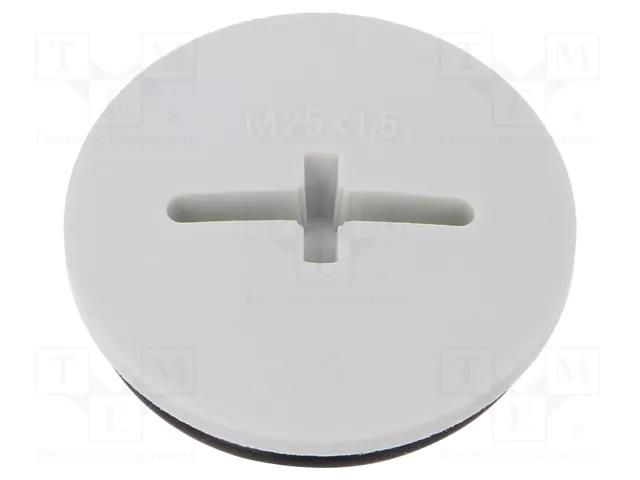 Stopper; M25; 1.5; IP68; polyamide; light grey; SKINDICHT®; 8mm LAPP BLK-GL-M25+O-R7035