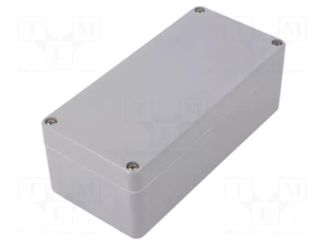 Enclosure: multipurpose; X: 75mm; Y: 160mm; Z: 56mm; Klippon® POK WEIDMÜLLER KLIP-POK-081606