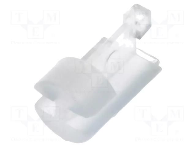 Spacer sleeve; LED; Øout: 3.6mm; ØLED: 3mm; L: 6.4mm; natural DREMEC DR8GE04V80369