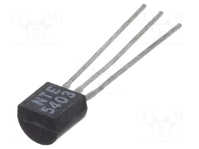 Thyristor; 150V; Ifmax: 0.8A; Igt: 0.2mA; TO92; THT; bulk; Ifsm: 8A NTE Electronics NTE5403