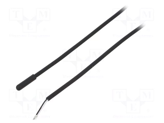 Sensor: temperature; Pt1000; 1kΩ; cl.B; Body dim: Ø5x20mm; IP68 TEWA TEMPERATURE SENSORS TT02PT1000B1DT105
