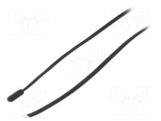 Sensor: temperature; NTC; 10kΩ; Body dim: 5x6x15mm; -40÷105°C; 1.5m TEWA TEMPERATURE SENSORS TT0510KC31ST105