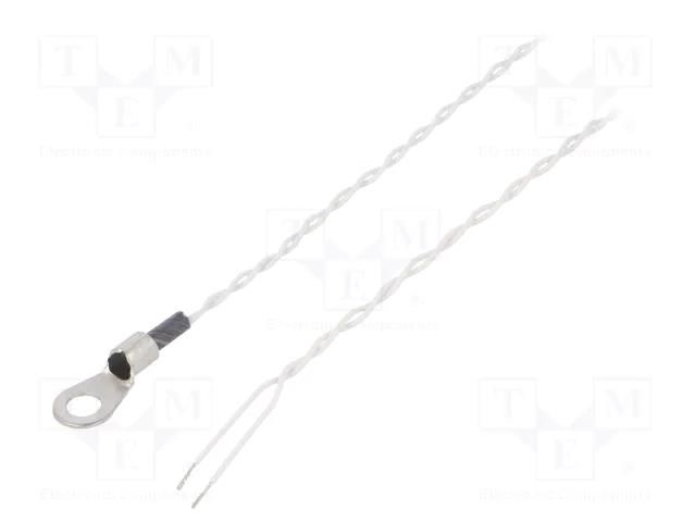 Sensor: temperature; Pt1000; 1kΩ; cl.B; -20÷125°C; Leads: leads x2 TEWA TEMPERATURE SENSORS TT4MPT1000BT125M5