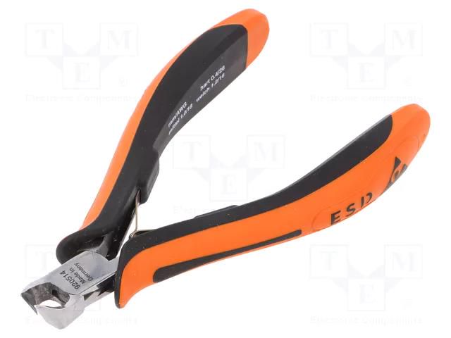 Pliers; side; ESD; two-component handle grips; 130mm WEIDMÜLLER WDM-SVSEESD-130