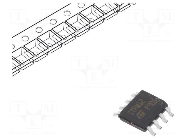 IC: PMIC; electronic power breaker; PowerSO8; reel,tape; 10.5÷18V STMicroelectronics STPW12PHR