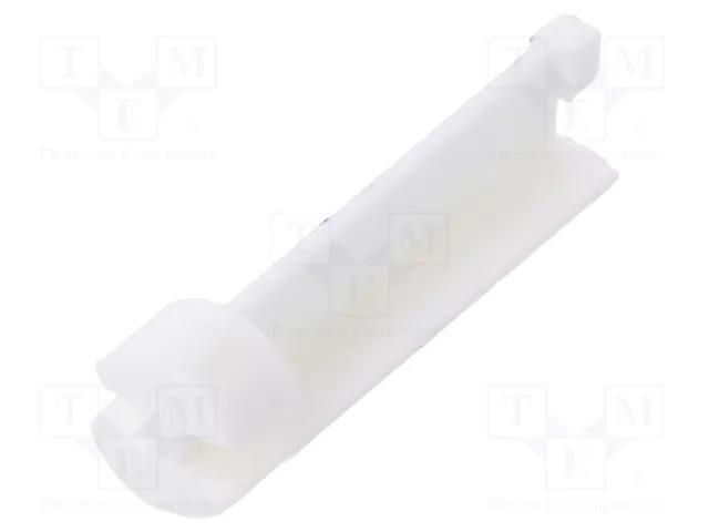 Spacer sleeve; LED; Øout: 3.6mm; ØLED: 3mm; L: 12.7mm; natural DREMEC DR8GE04V80599