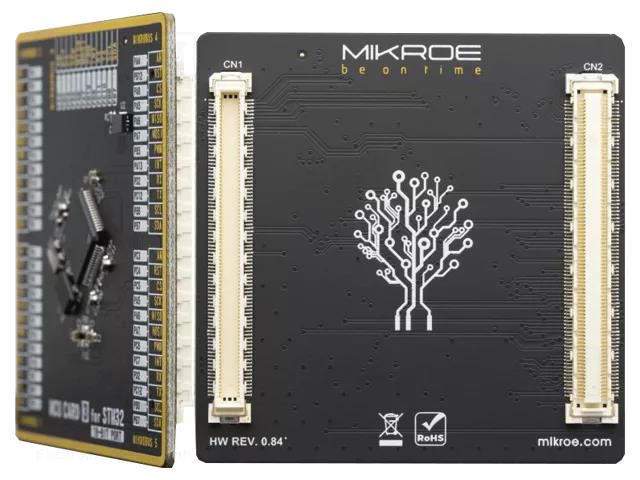 Multiadapter; Comp: PIC24HJ256GP610; prototype board; Fusion v8 MIKROE MIKROE-4691