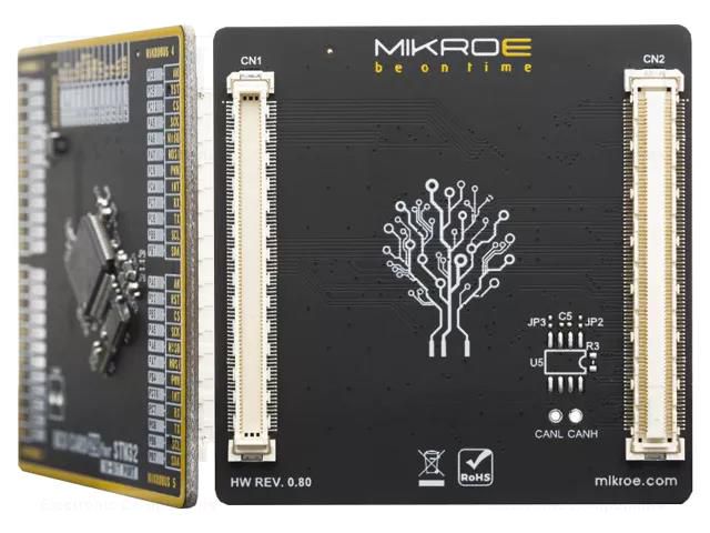 Multiadapter; Comp: STM32F411RE; prototype board; Fusion v8 MIKROE MIKROE-3533