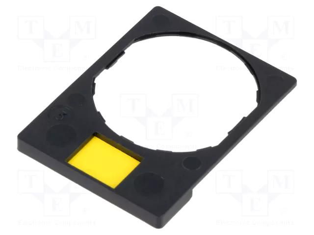 Description label; 22mm; Harmony XB4; Ø22mm SCHNEIDER ELECTRIC ZBY4101