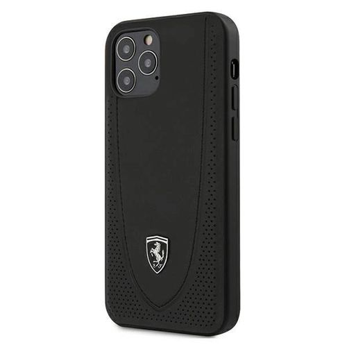 Ferrari FEOGOHCP12MBK iPhone 12/12 Pro 6.1&quot; black/black hardcase Off Track Perforated, Ferrari 3700740479247 3700740479247