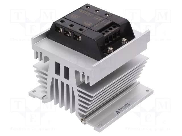 Relay: solid state; 75A; Uswitch: 48÷480VAC; 3-phase; on panel AUTONICS SRH3-4475