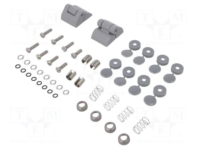 Set of hinges; for enclosures; FIBOX FIBOX AH-ALU