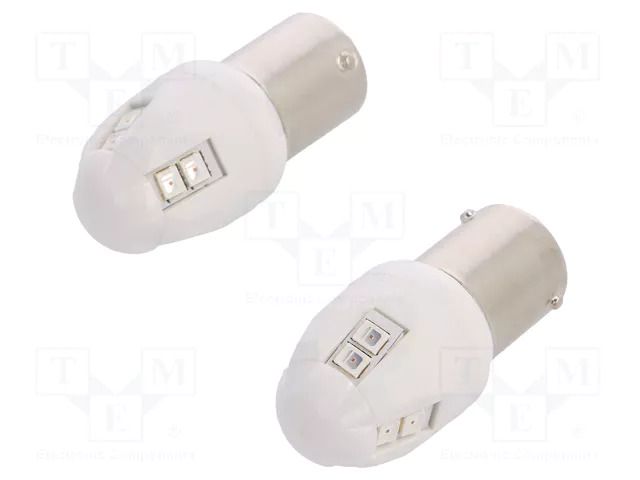 Filament lamp: automotive; BAU15S; orange; 12V; 1W; VISIONPRO LED ELTA EB8080TR