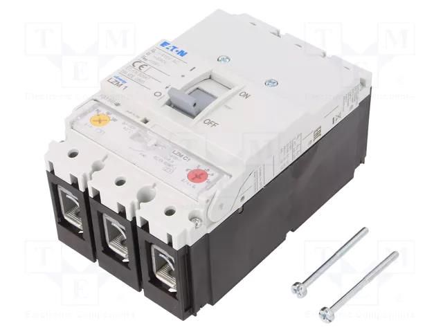 Power breaker; Poles: 3; screw type; Inom: 100A; IP20; -25÷70°C EATON ELECTRIC LZMC1-A100-I