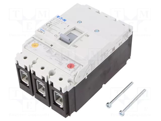 Power breaker; Poles: 3; screw type; Inom: 50A; IP20; -25÷70°C; LZM EATON ELECTRIC LZMC1-A50-I