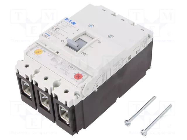 Power breaker; Poles: 3; screw type; Inom: 63A; IP20; -25÷70°C; LZM EATON ELECTRIC LZMC1-A63-I
