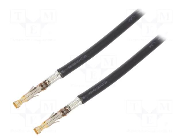 Cable; Mega-Fit female; Len: 0.3m; 16AWG; Contacts ph: 5.7mm MOLEX MX-79758-2038