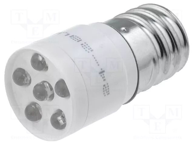 LED lamp; white; E10; 28V; No.of diodes: 1 CML INNOVATIVE TECHNOLOGIES 1864635W3