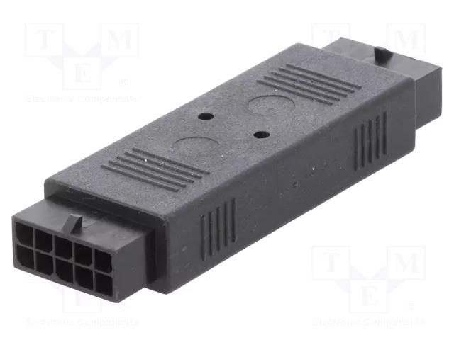 Connector: wire-wire; coupler; male; PIN: 10; Micro-Fit 3.0; 3mm MOLEX MX-245132-1099