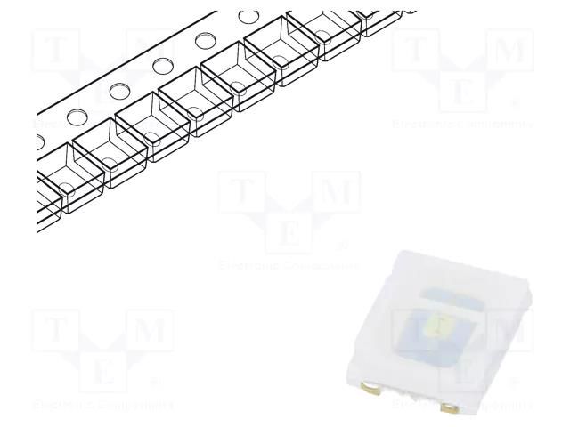 LED; green; SMD; 2835,PLCC2; 30÷50lm; 2.8÷3.5VDC; 2.8x3.5x0.8mm REFOND RF-GNRI35TS-DK-J