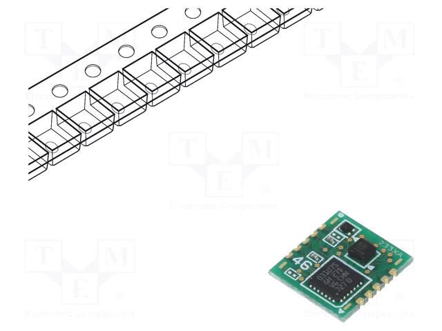 Sensor: vibration; 3-axis accelerometer; -30÷70°C; OUT: I2C; ±2g OMRON D7S-A0001