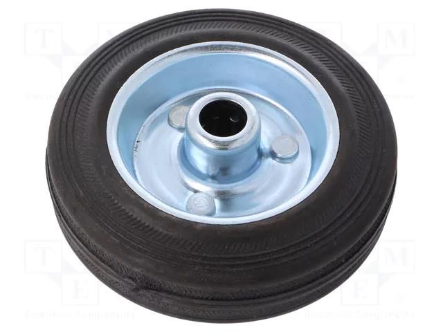 Transport wheel; Ø: 100mm; W: 25mm; 70kg; rubber; Shore hardness: 80 RADER CSG-100/12W