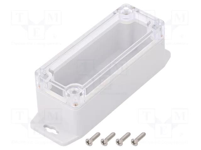 Enclosure: multipurpose; X: 35mm; Y: 90mm; Z: 35mm; with fixing lugs GAINTA G200CMF-IP67