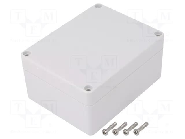 Enclosure: multipurpose; X: 90mm; Y: 115mm; Z: 55mm; polycarbonate GAINTA G212-IP67