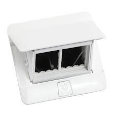 Recessed modular box 4 mod. Legrand 654001 (metal, white) L654001