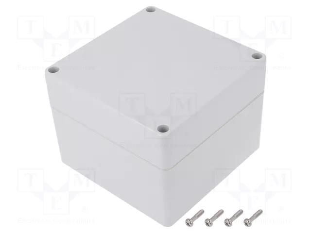 Enclosure: multipurpose; X: 120mm; Y: 120mm; Z: 90mm; polycarbonate GAINTA G279-IP67