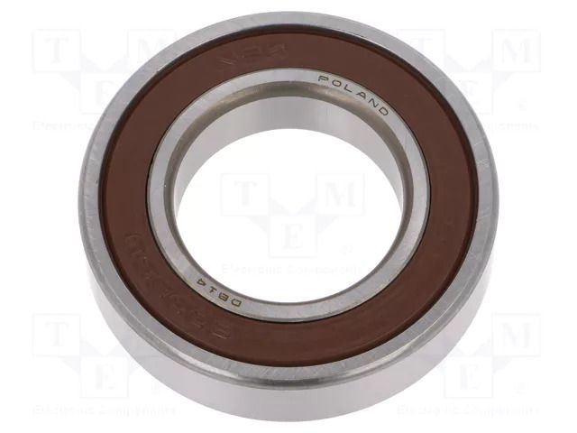 Bearing: ball; Øint: 30mm; Øout: 55mm; W: 13mm; bearing steel NSK NSK6006-DDU-CM