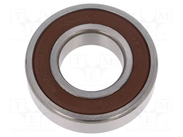 Bearing: ball; Øint: 30mm; Øout: 62mm; W: 16mm; bearing steel NSK NSK6206-DDU-CM