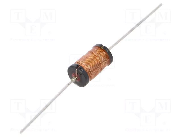 Inductor: wire; THT; 3.3mH; 0.345A; 6.52Ω; ±5%; Ø7.5x16mm FASTRON XHBHV-332J-02