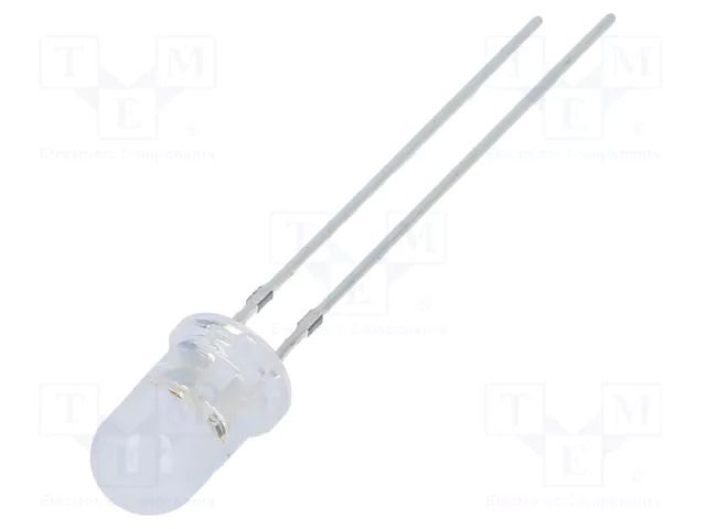 LED; red; 5mm; blinking,clear body with diffused lens finish OPTOSUPPLY OSR5MS51A5A