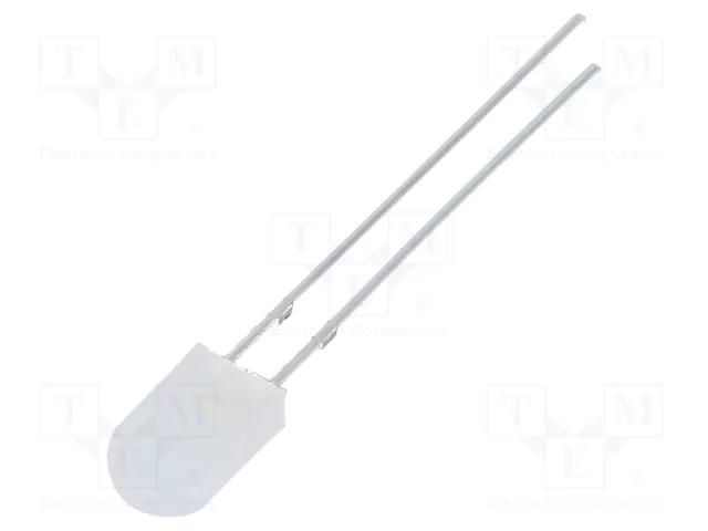 LED; rectangular; 2.43x5x8.6mm; white cold; 1120÷1560mcd; 100° OPTOSUPPLY OSW5YK7WA2B