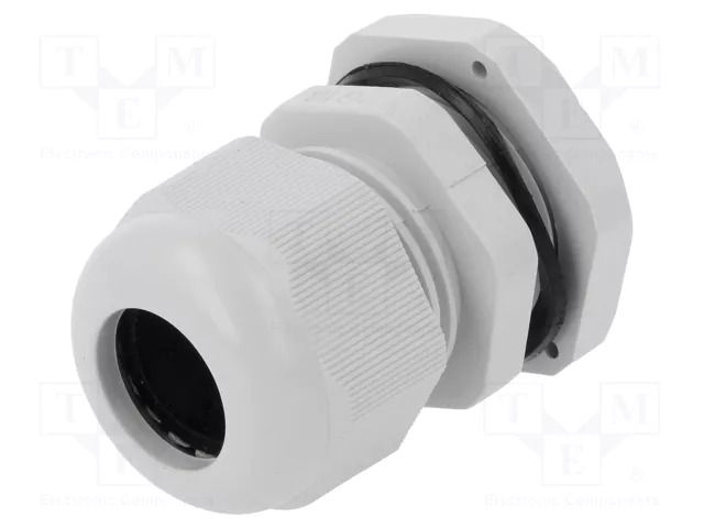 Cable gland; PG16; IP68; polyamide; grey PAWBOL PW-D.3074