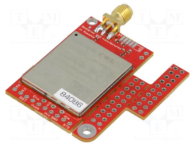 Expansion board; UART,USB; LTE Cat 4; 900MHz,1800MHz; 27x45mm R&D SOFTWARE SOLUTIONS UGSM219-EG95E-SMA