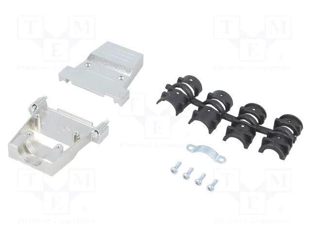 Enclosure for connectors: D-Sub; D-Sub 25pin,D-Sub HD 44pin ENCITECH DTXL25-SJS-T-K