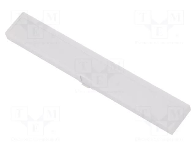 Terminals cover; UL94V-0; ABS; 4pcs. KRADEX ZD5TCS-ABS-V0