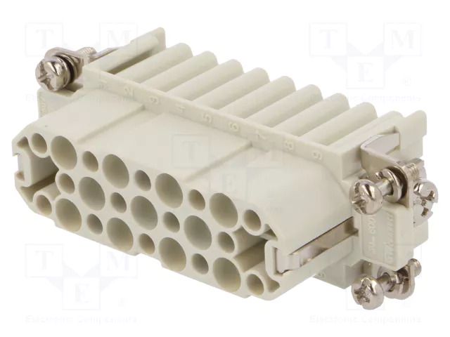 Connector: HDC; contact insert; female; GWconnect; PIN: 25; 250V MOLEX MX-93601-0099
