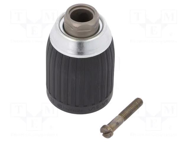 Drill holder; 1.5÷13mm; L: 72.4mm; metal,plastic; single sleeve METABO MTB.636617