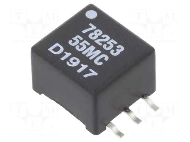 Transformer: encapsulated; 1VA; 5V; 5V; for inverters; 200mA; SMD MURATA 78253/55MC