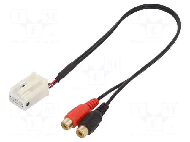 Aux adapter; RCA; BMW,Mini PER.PIC. C1503-RCA