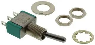 SWITCH, TOGGLE, SPDT, 6A, 250V A123S1YZQ