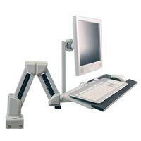 Desk Mounted LCD Mount with Keyboard Tray 83-12999.